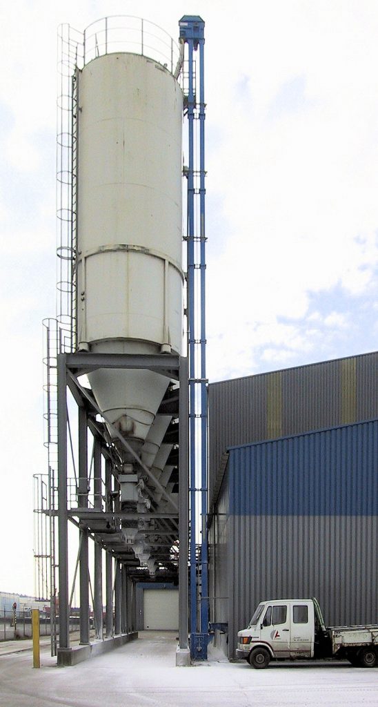 JHE313 bekerelevator voor verticaal bulkgoedtransport