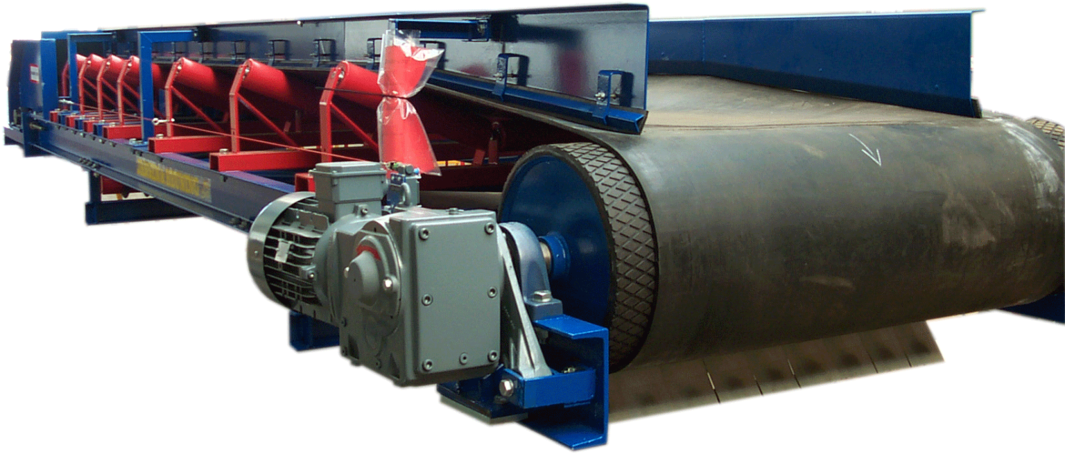 Heavy Duty Belt Conveyor System for Bulk Material Handling