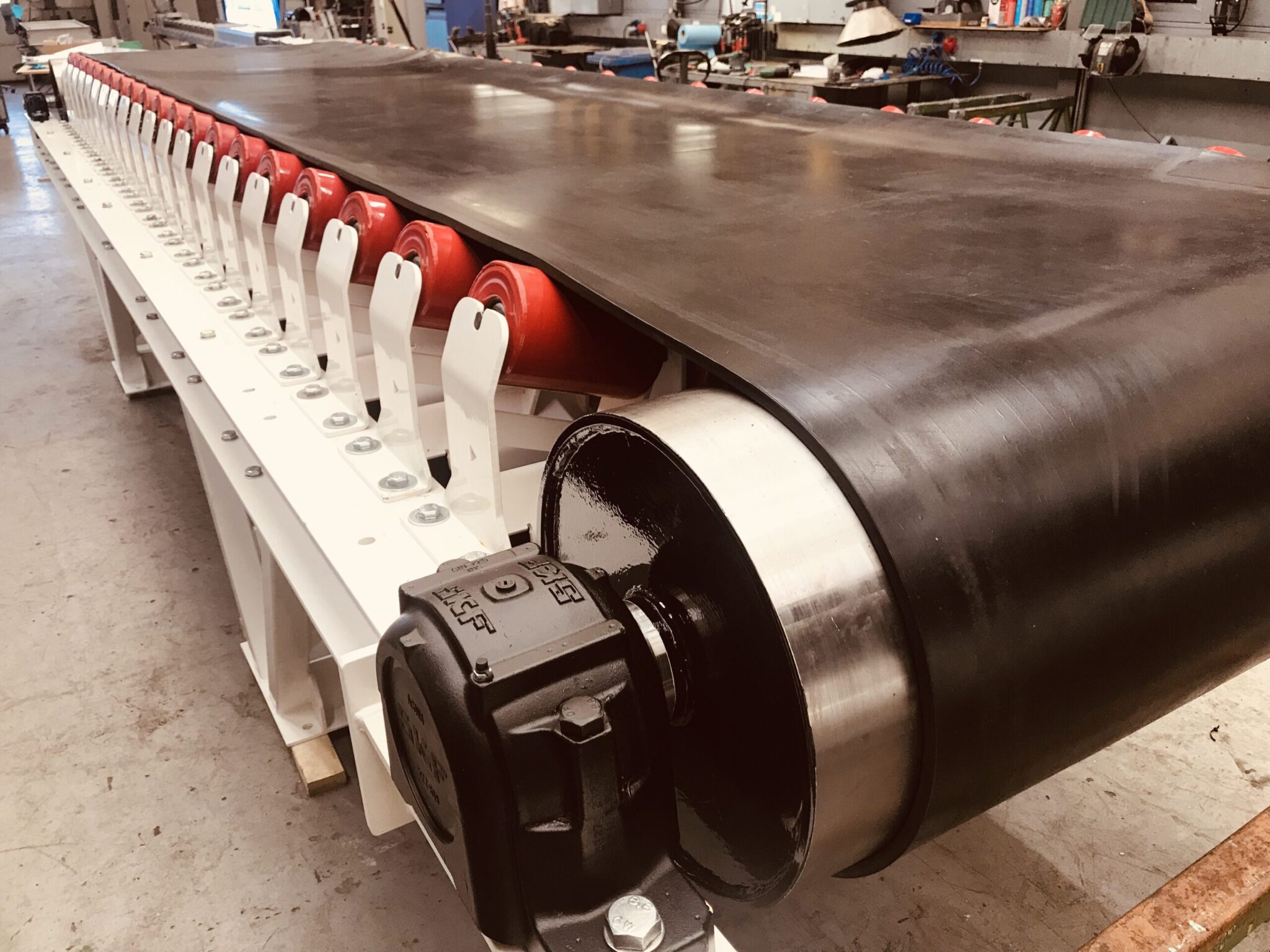 Heavy Duty Belt Conveyor System for Bulk Material Handling
