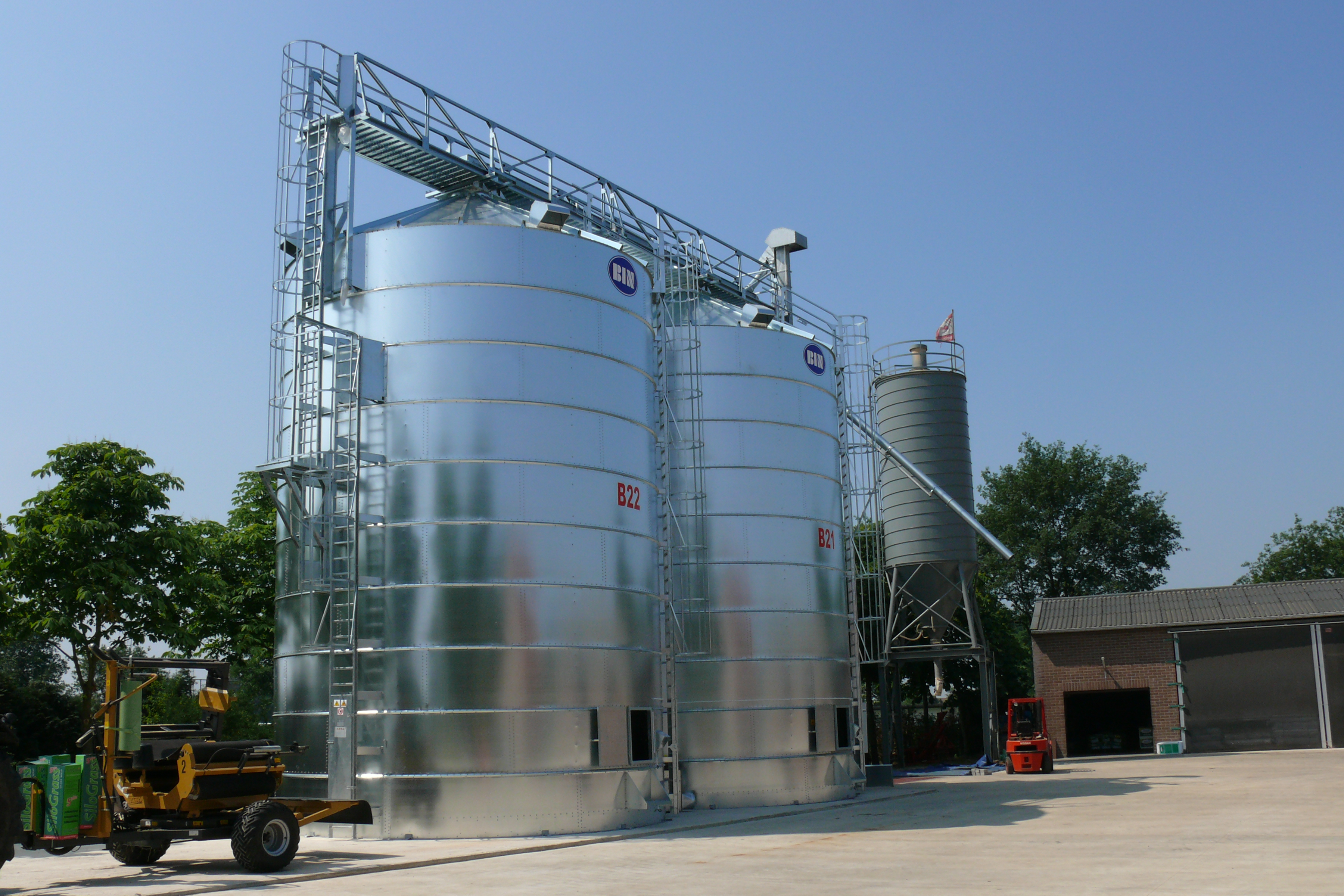 Akkerbouwer uit Blijham investeert in 590 ton graanopslag
