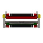 Kettingtransporteur 3D Zijaanzicht